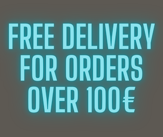 Free shipping for orders greater than or equal to 100 euros.